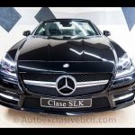 Mercedes SLK 350 AMG. 306 c.v. Negro Obsidiana Metalizado. Piel Negra. Navegador GPS. Paquete Dinámico. Vehículo Demostración. Garantía Oficial.