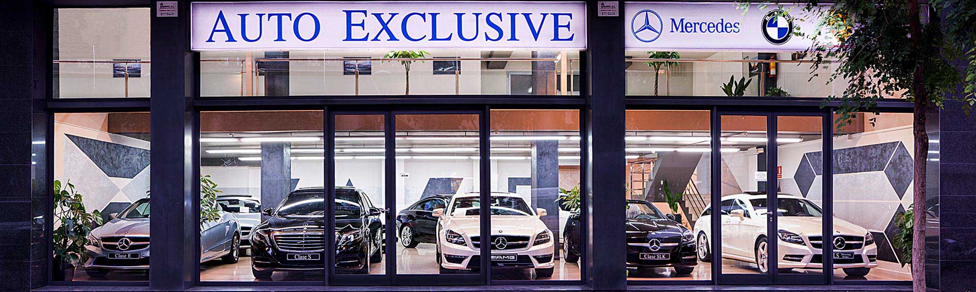 Escaparate - Auto Exclusive BCN - Tu Concesionario Ocasión Mercedes Barcelona